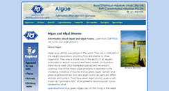 Desktop Screenshot of algae.info